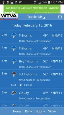 WTVA Weather android App screenshot 1